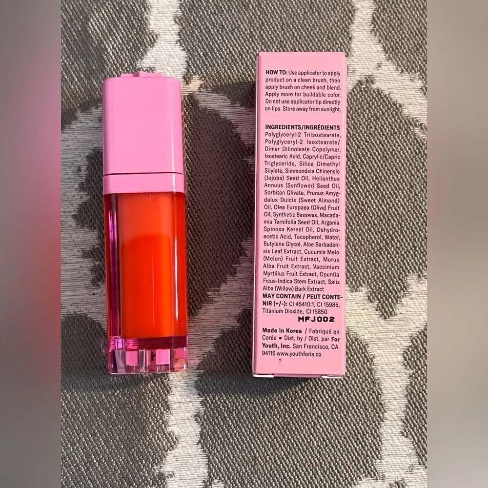 Color Blush Oil BYO Youth Foria NIB Color: Turn up the Sunshine 6.5ml